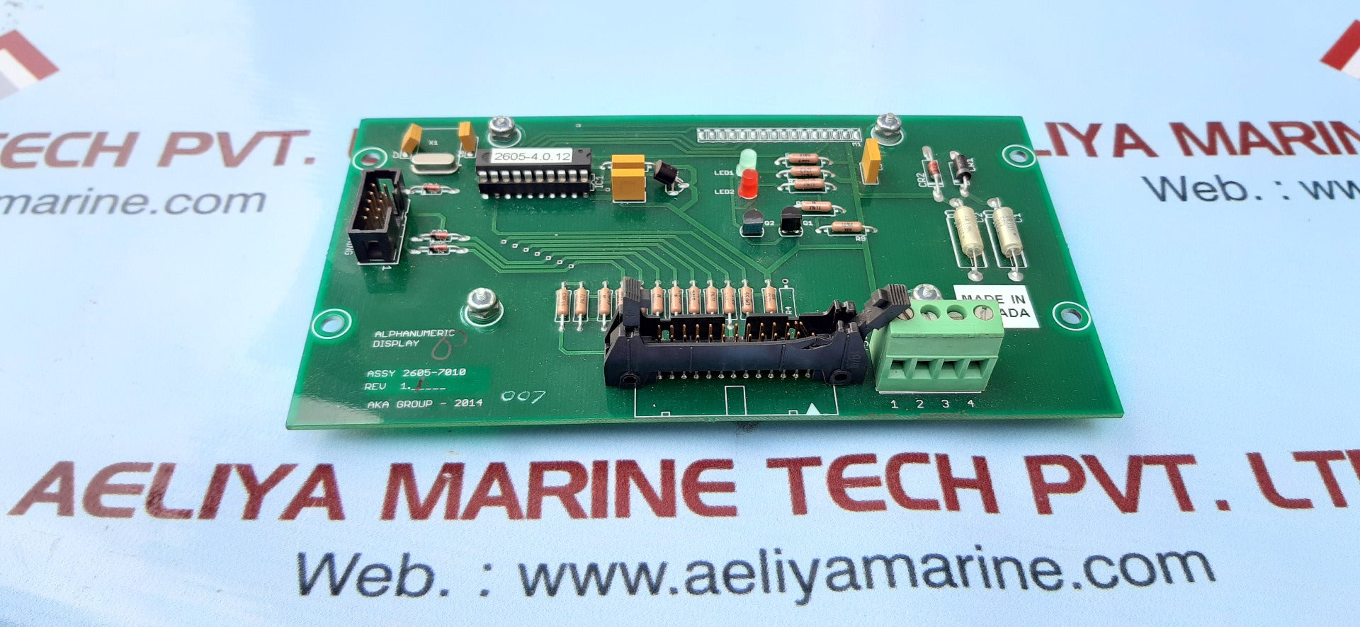 Aka-2605-7010 alphanumeric display 2605-7010