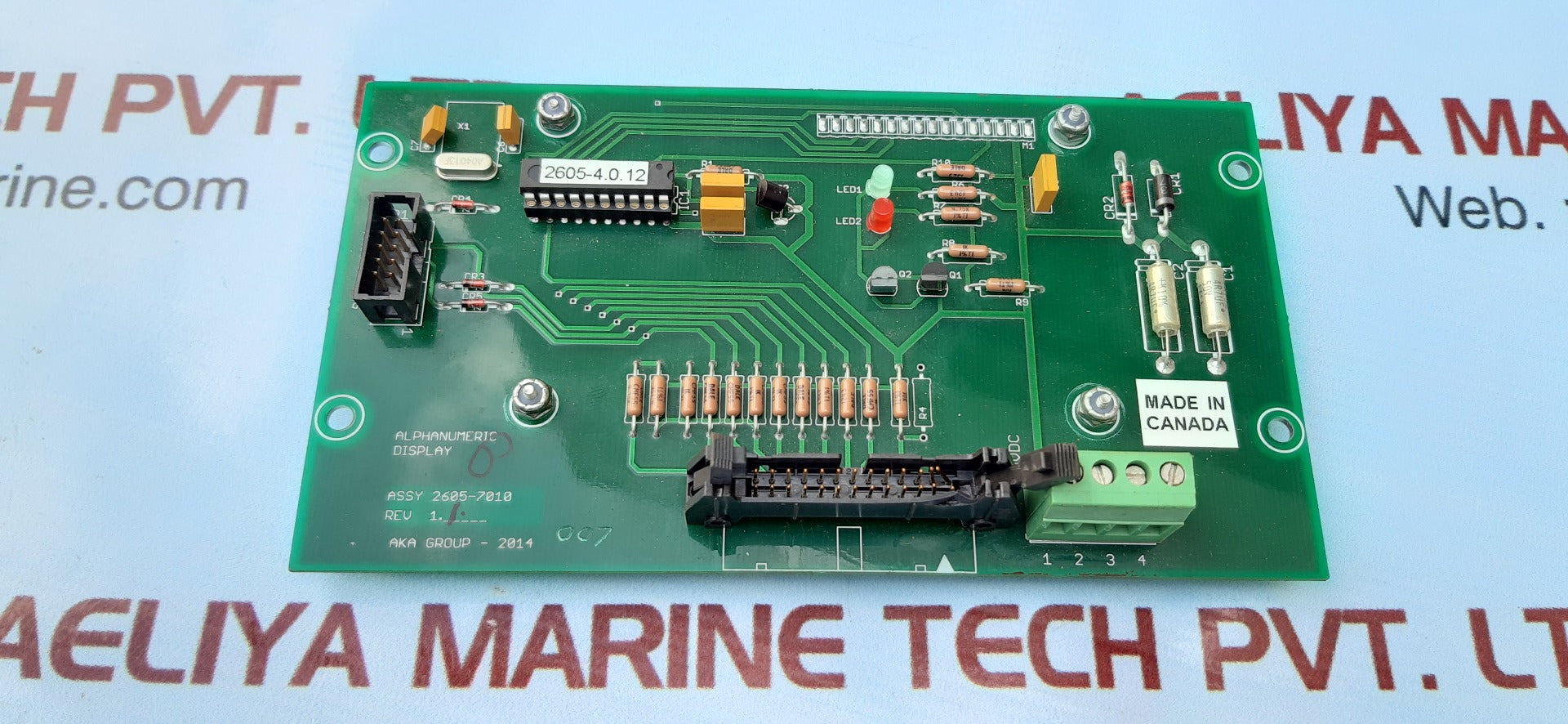 Aka-2605-7010 alphanumeric display 2605-7010