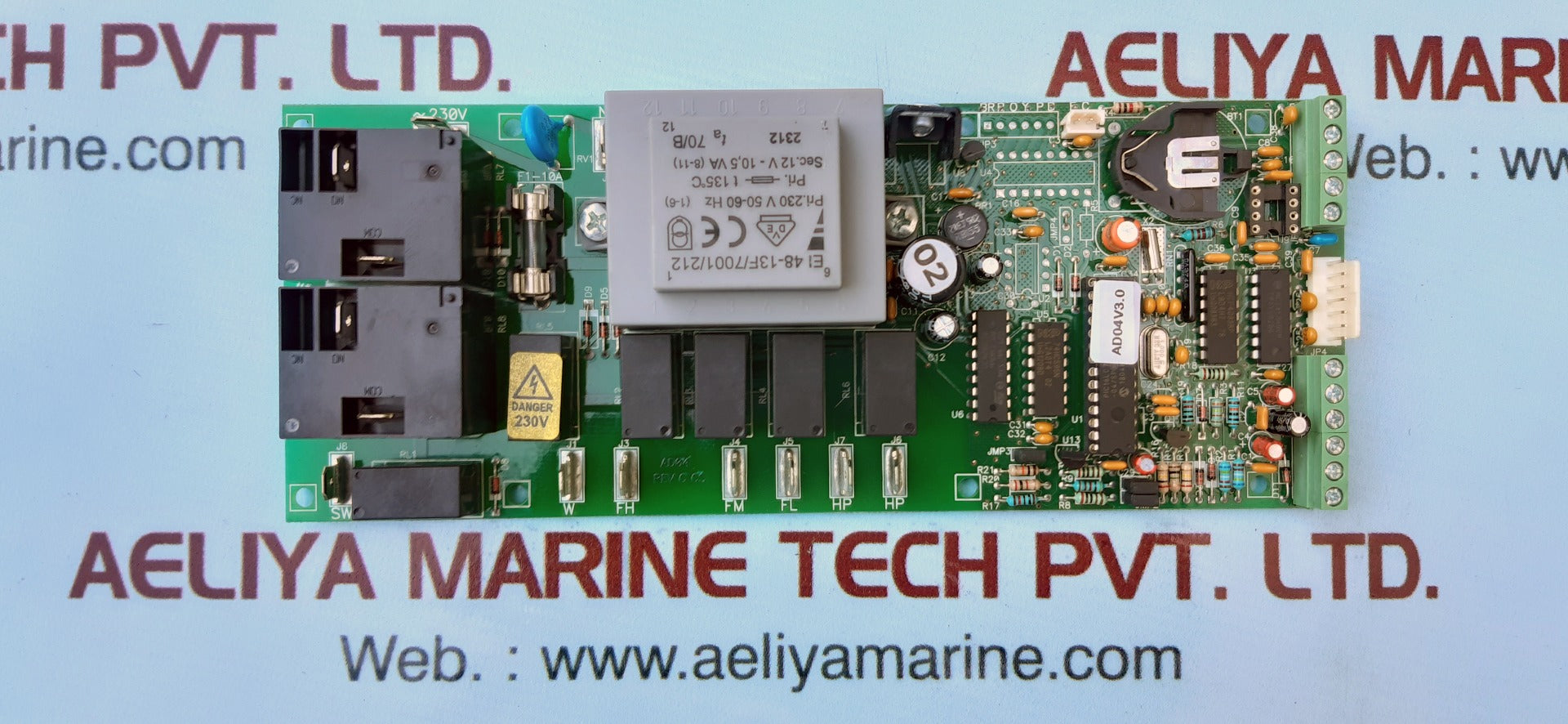 Ad04 control board sat-3270/cIs-15650