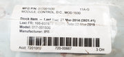 Nov 10055653-001 scr control module model 1530