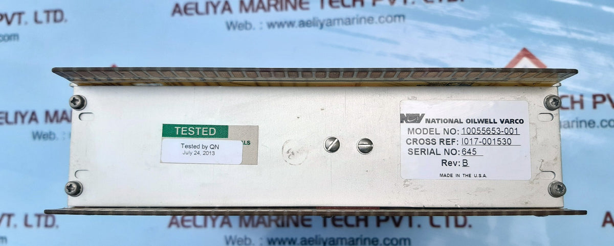 Nov 10055653-001 scr control module model 1530 – Aeliya Marine