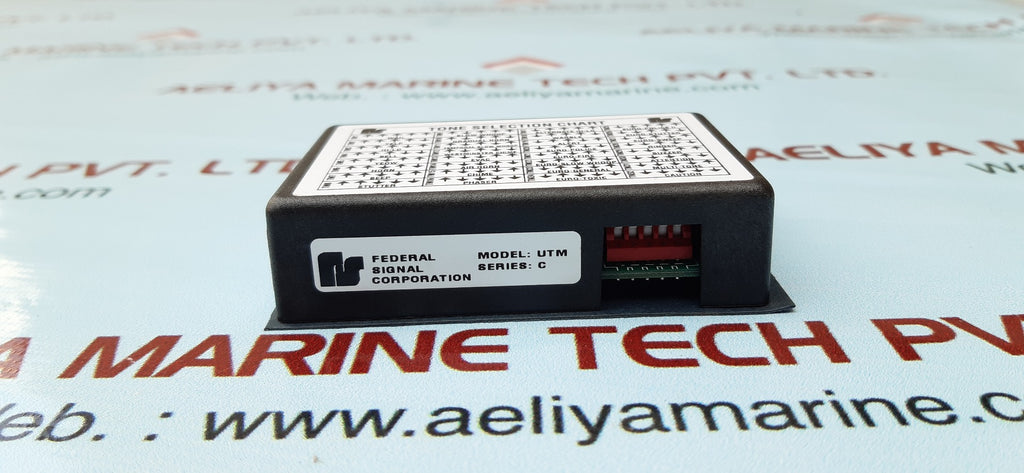 Federal signal utm universal tone module – Aeliya Marine