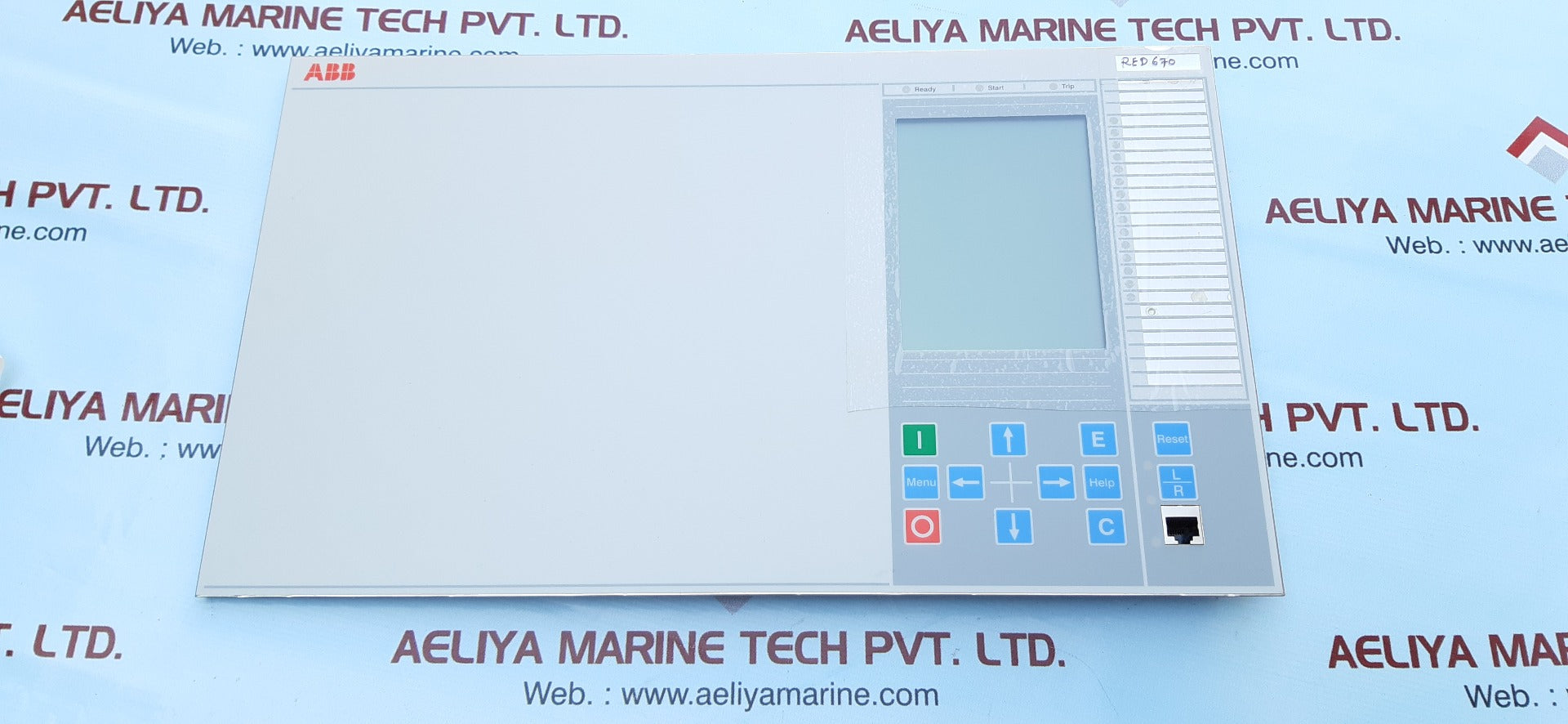 Abb red670 display 1mrk000008-mb