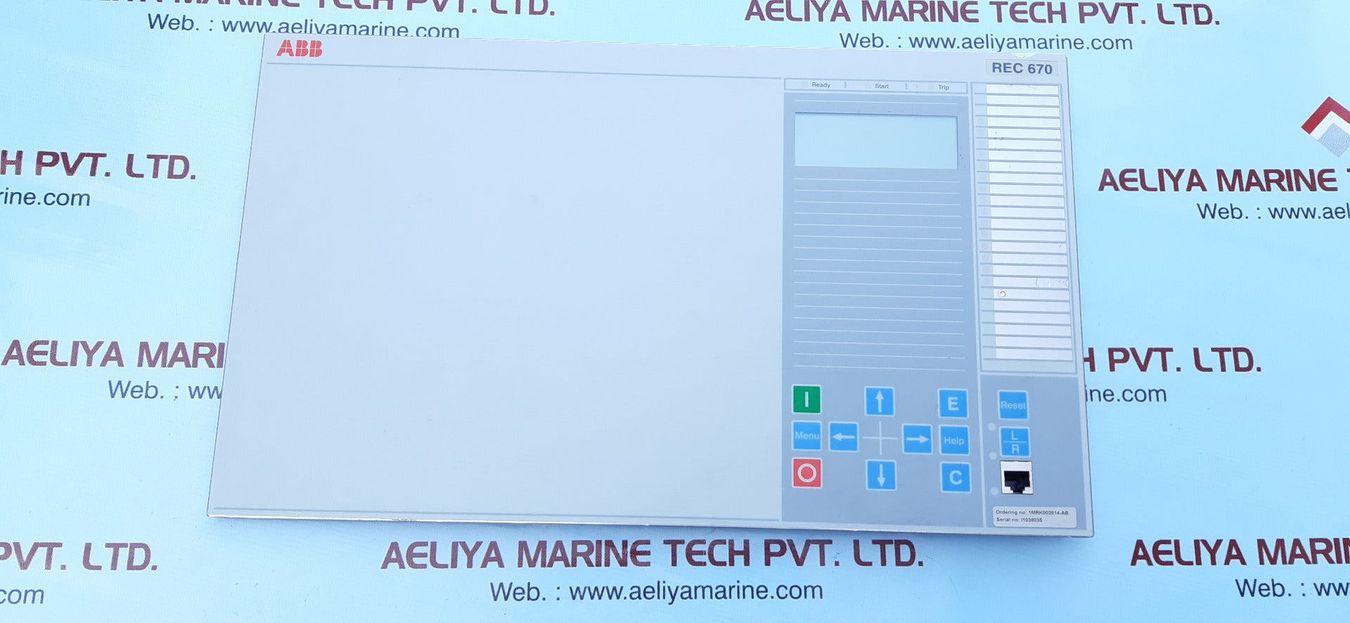 Abb rec670 display 1mrk00008-kb