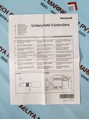 Honeywell Pvl4022As Programmable Vav Controller With Actuator Rev H Ser 4