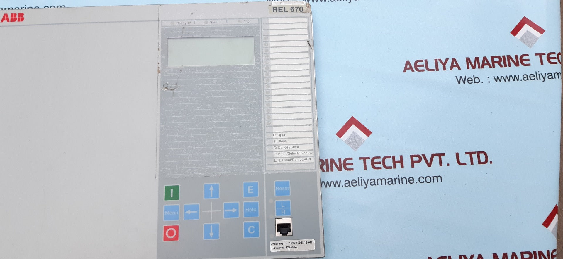 Abb rel670 display 1mrk00008-pb 3/4 small_rev.r.b0
