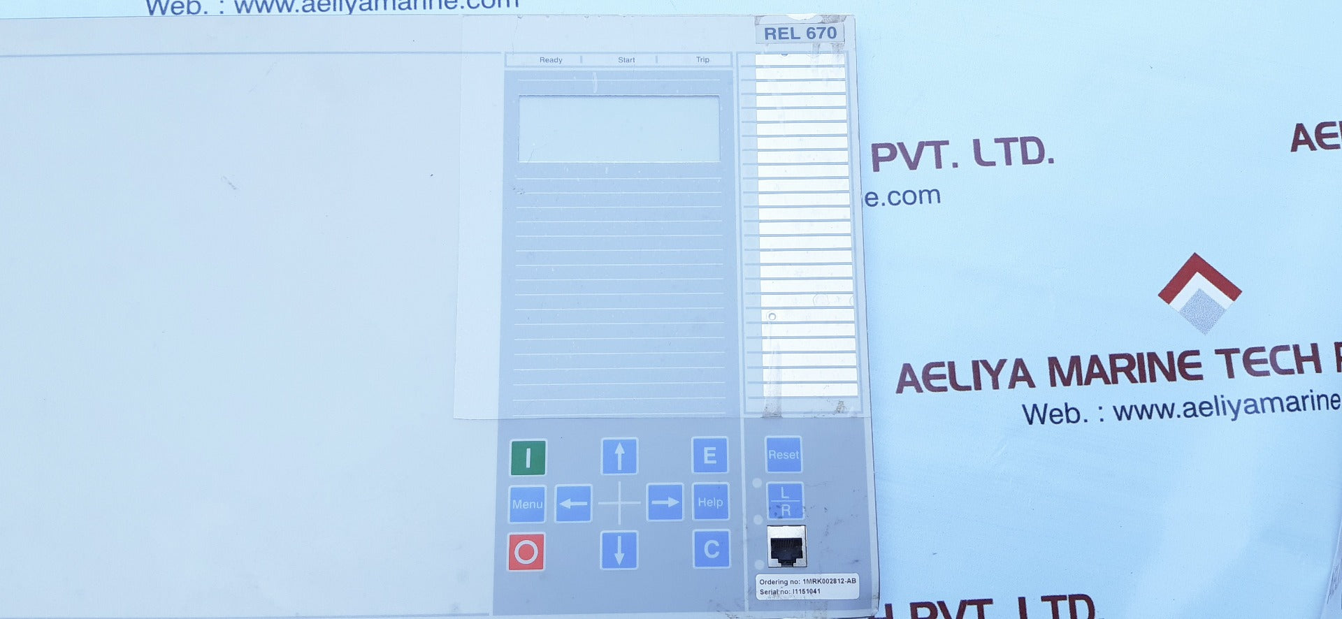 Abb rel670 display 1mrk00008-kb 1/1 small_rev.r.Io