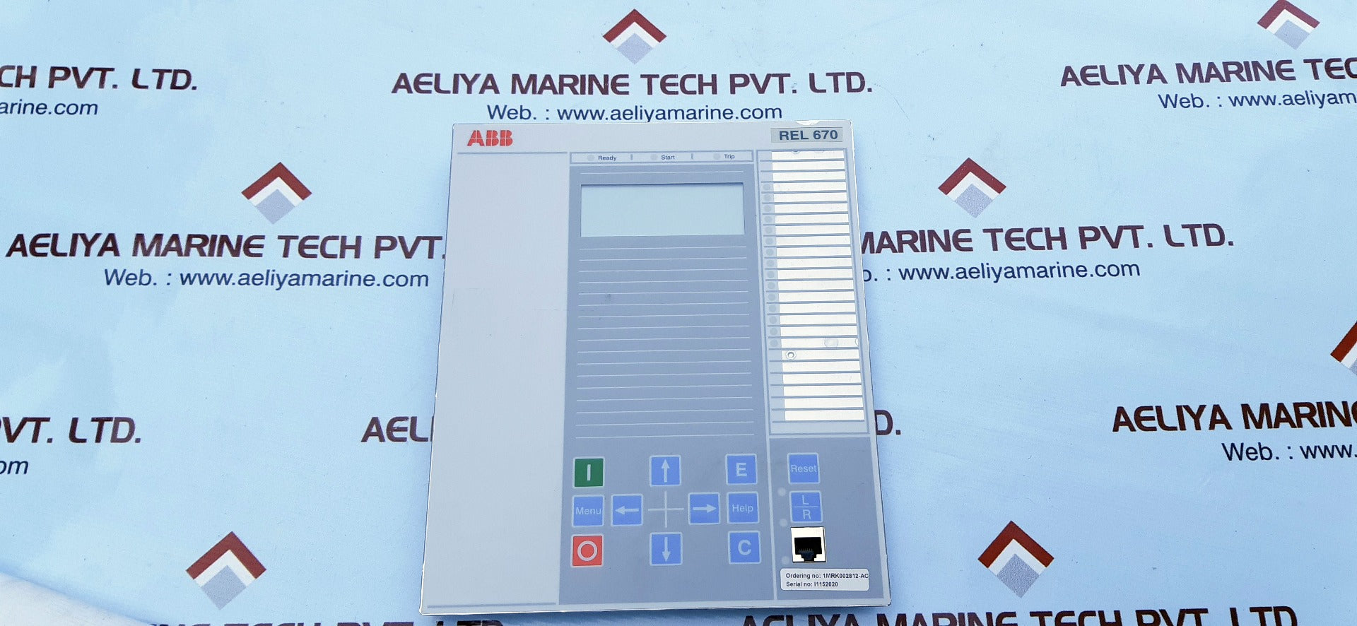 Abb rel670 display 1mrk00008-hb
