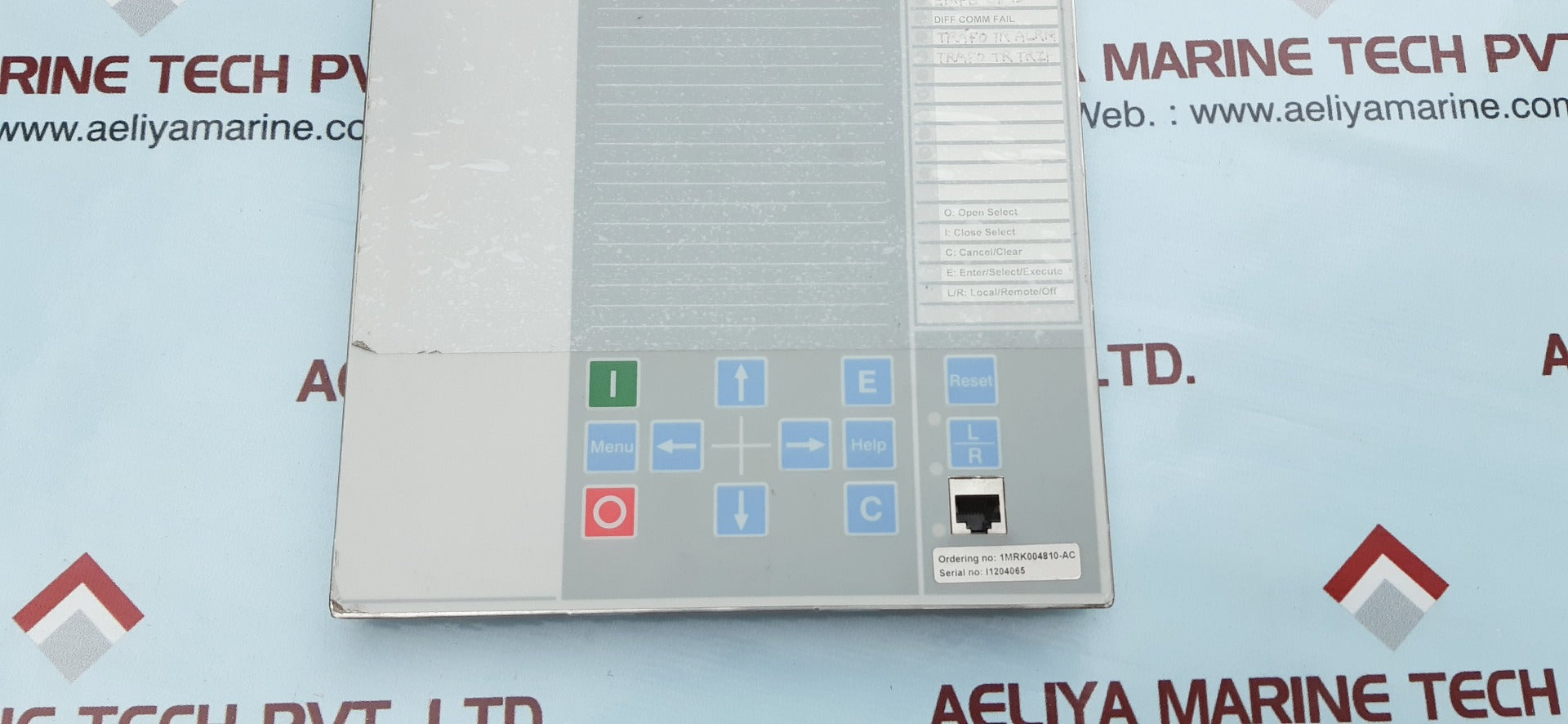 Abb red670 display 1mrk00008-hb