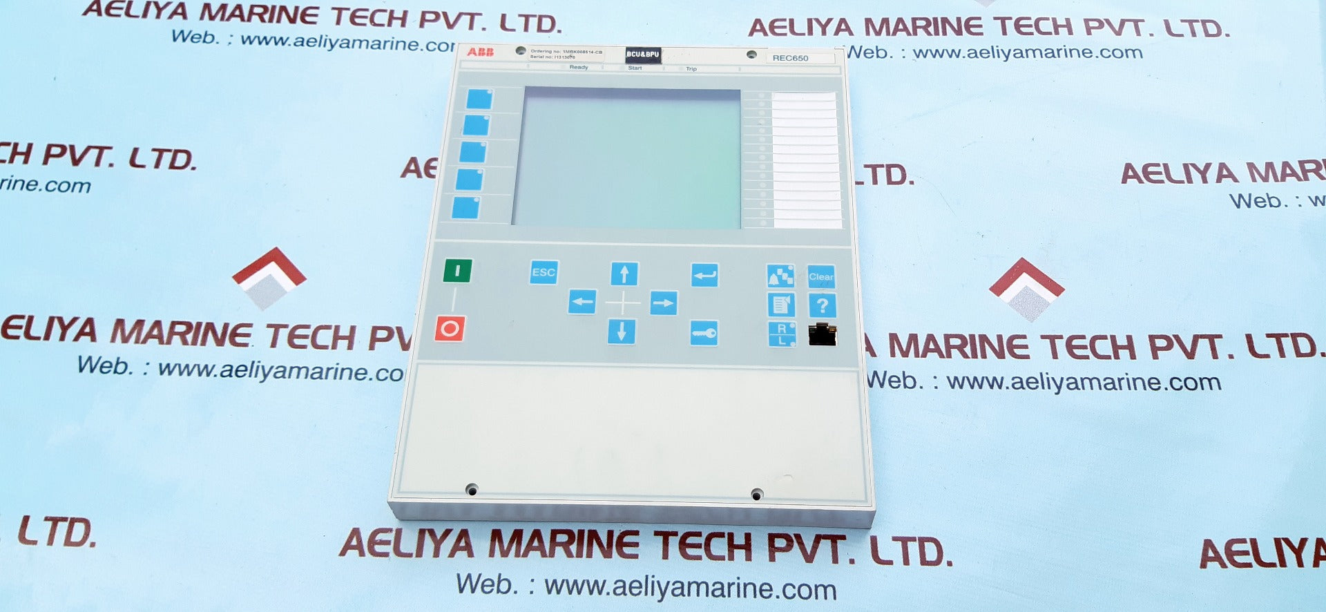 Abb rec650 display 1khl160006r0001c