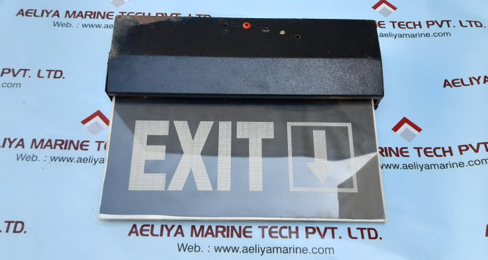 Exit sign board