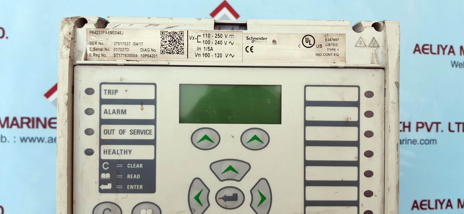 Schneider Electric Micom P642 Protection Relay P64231Pa6M0048J