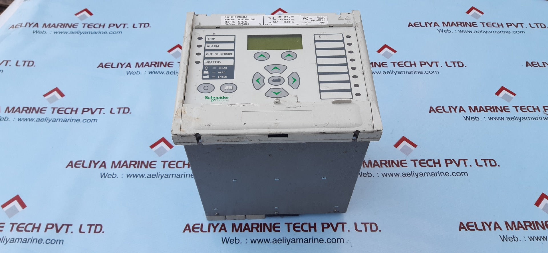 Schneider Electric Micom P541 Overcurrent And Earth Fault Relay P541311D3M0308J