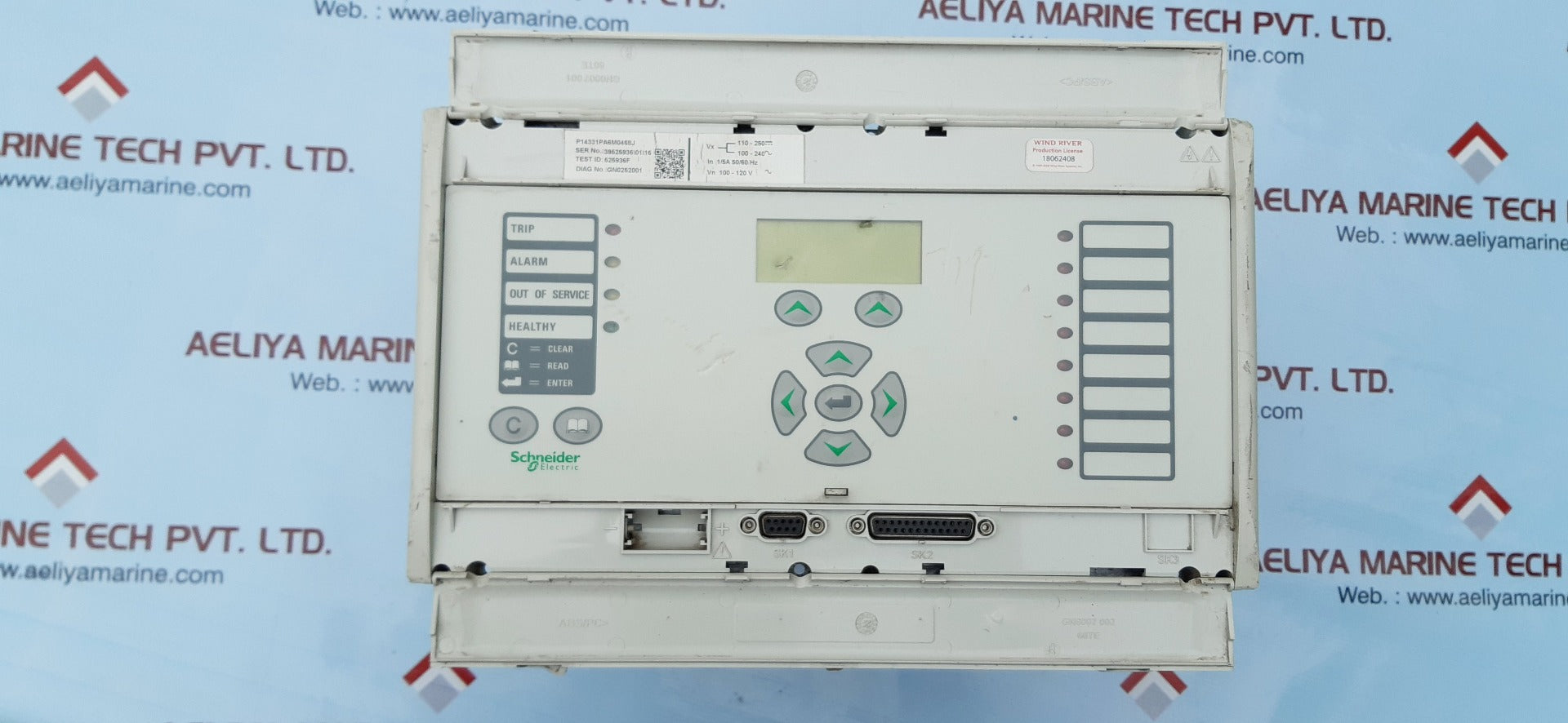 Schneider Electric Micom P143 Overcurrent Protection Relay P14331Pa6M0458J