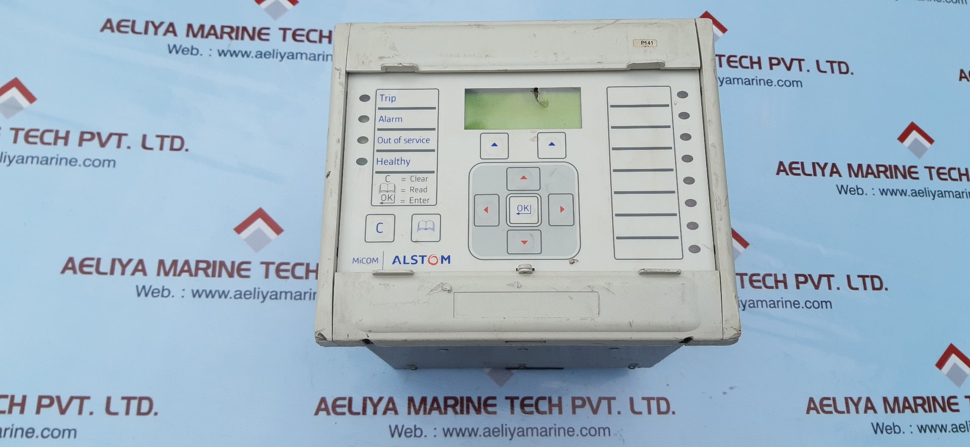 Alstom Micom P141 Feeder Management Relay P141311A2M0460J