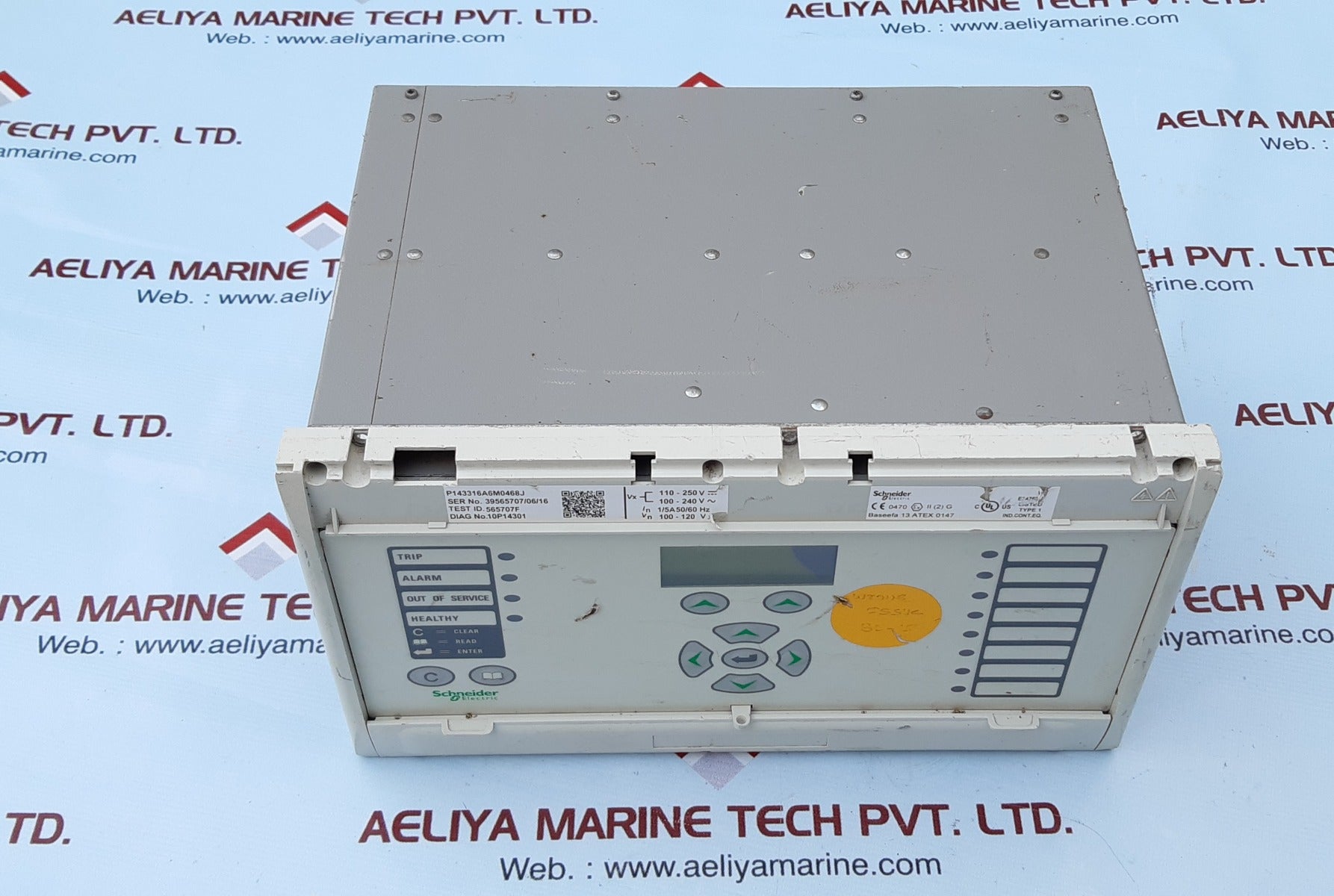 Schneider Micom P143 Overcurrent Protection Relay P143316A6M0468J (Not Working)