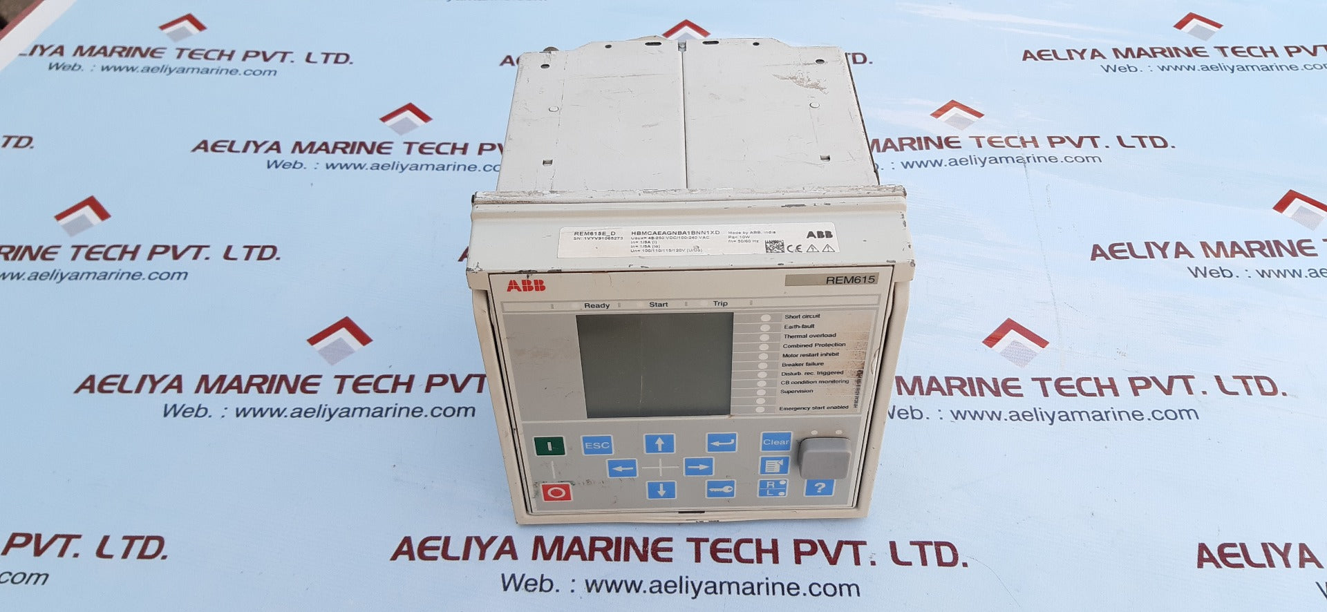 Abb Rem615 Motor Protection And Control Relay Rem615E_D (Not Working)