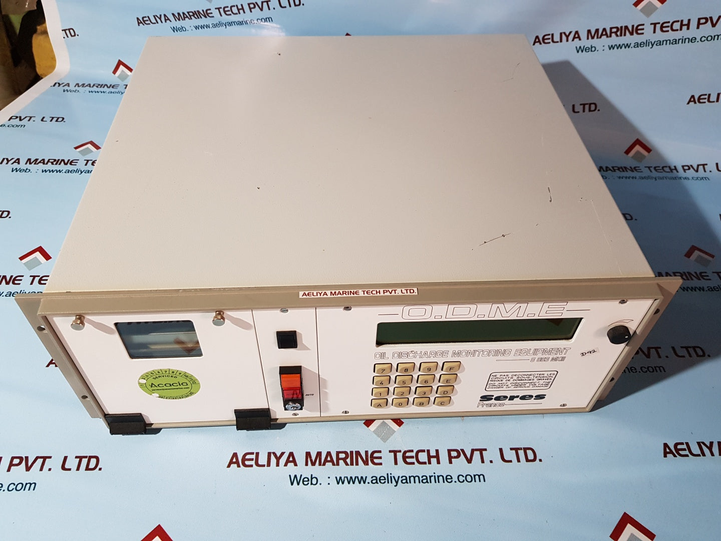 Seres odme s663 mkIII oil discharge monitoring unit