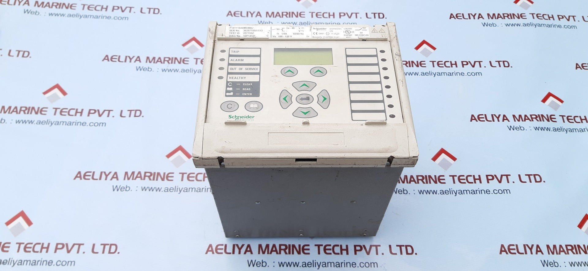 Schneider Micom P141 Protection Relay P141116A6M0468J (Not Working)