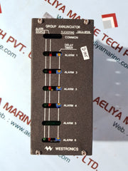 Westronics sbga-6p2w group annunciator Used