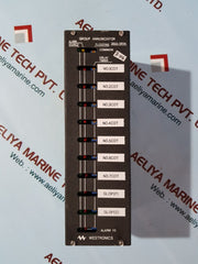 Westronics Sbga-10P2W Group Annunciator Module