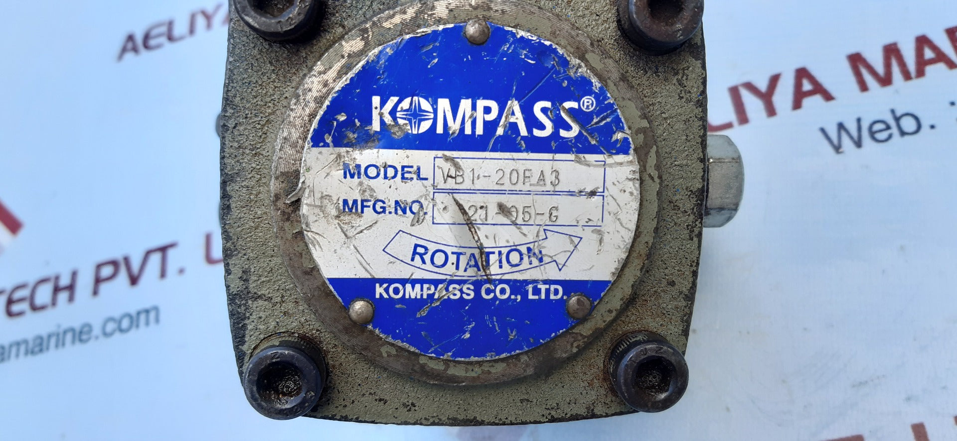 Kompass Vb1-20Fa3 Hydraulic Vane Pump 21 05-g