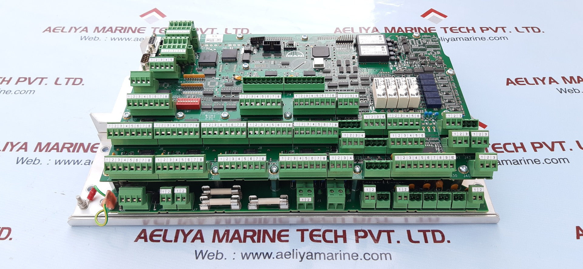 Man Diesel & Turbo 1881610-7 Master Control Unit Module 1881369-9 Rev:1.3