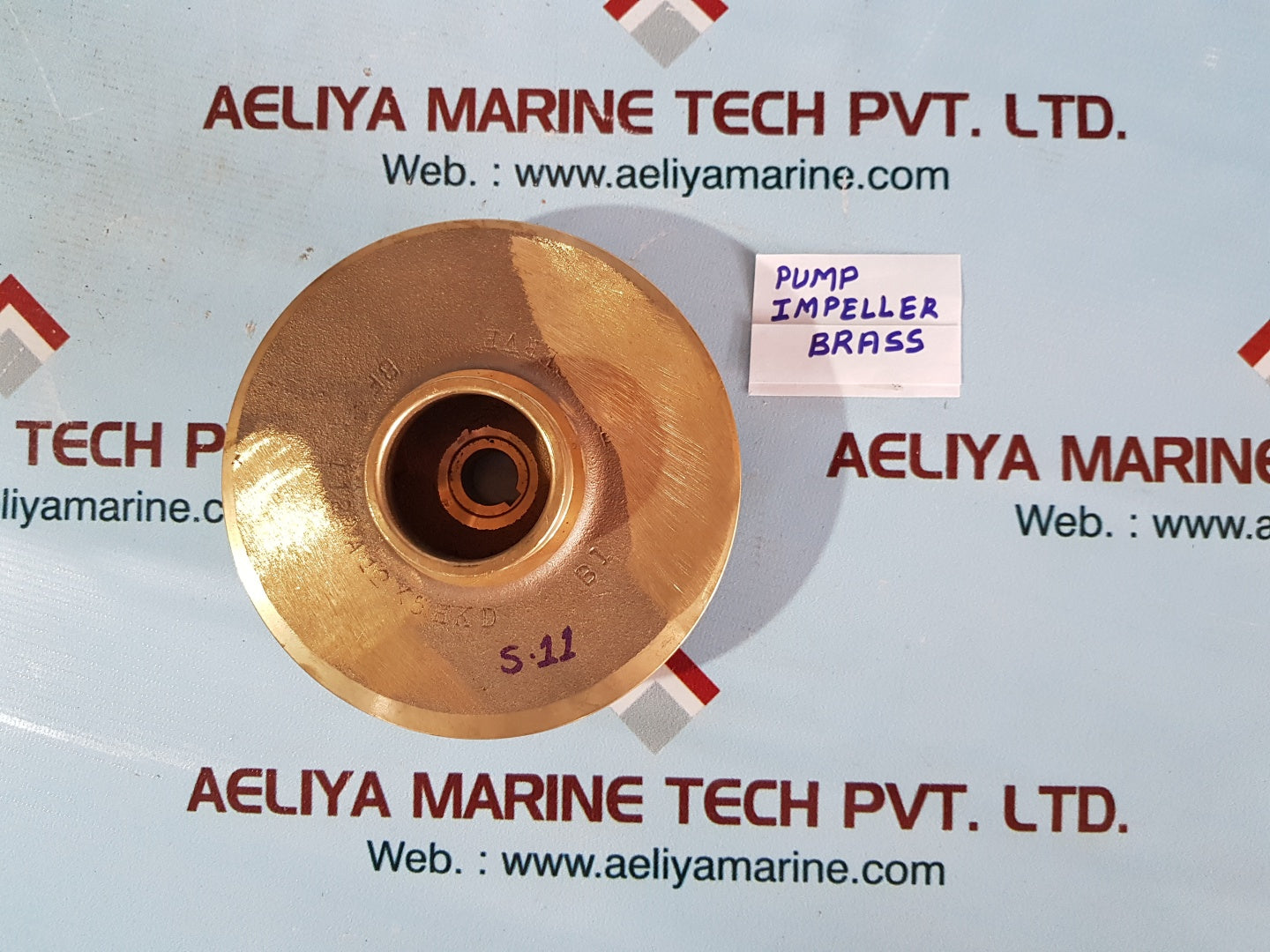 Pump impeller brass 74914185