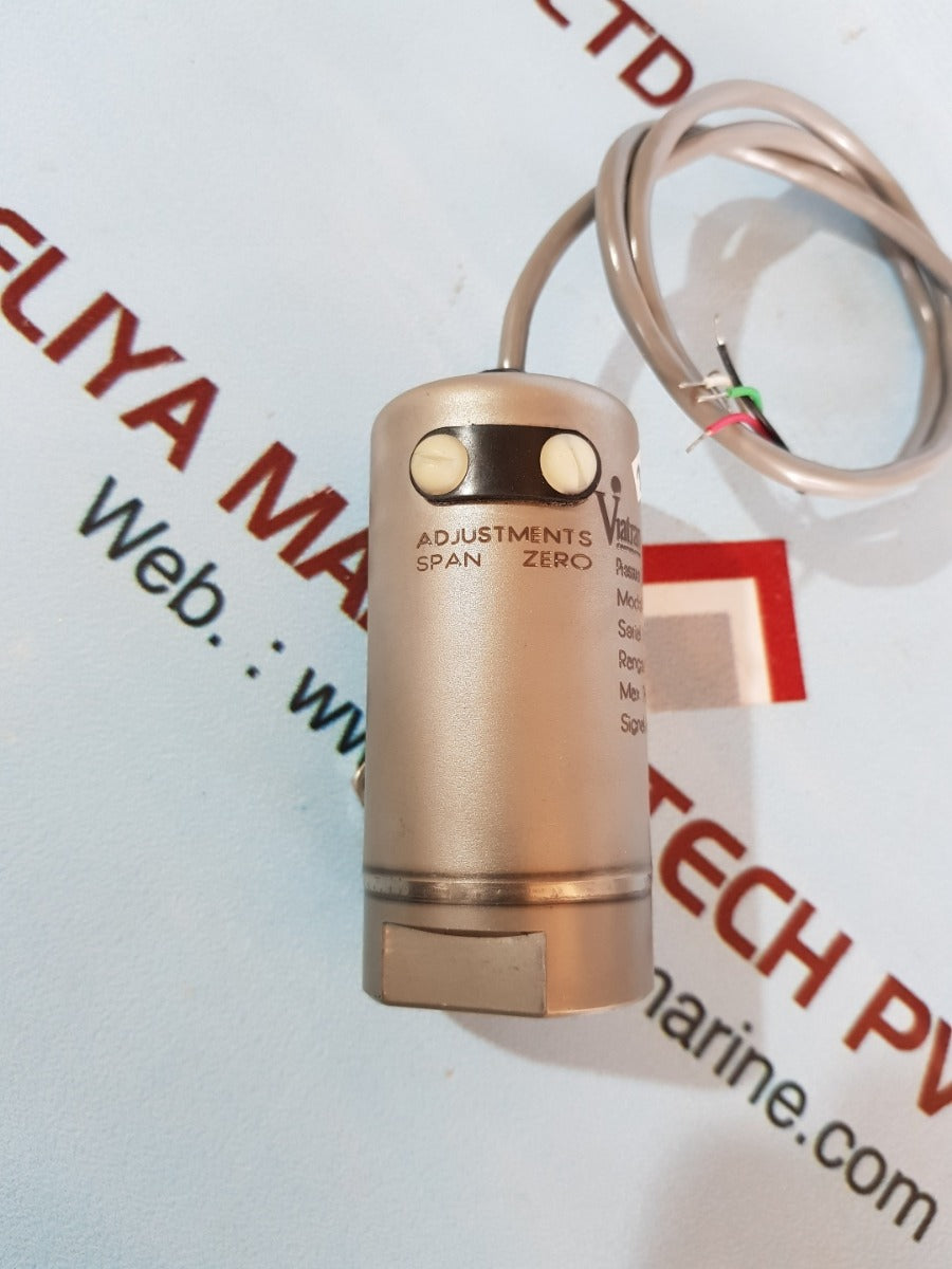 Viatran 345bqgx271 pressure transmitter range 0-20000 psig