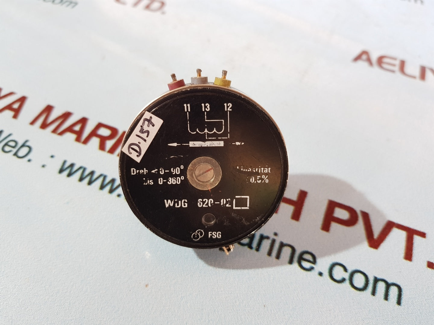 Fsg wdg 620-02 rotry potentiometer 94 091169