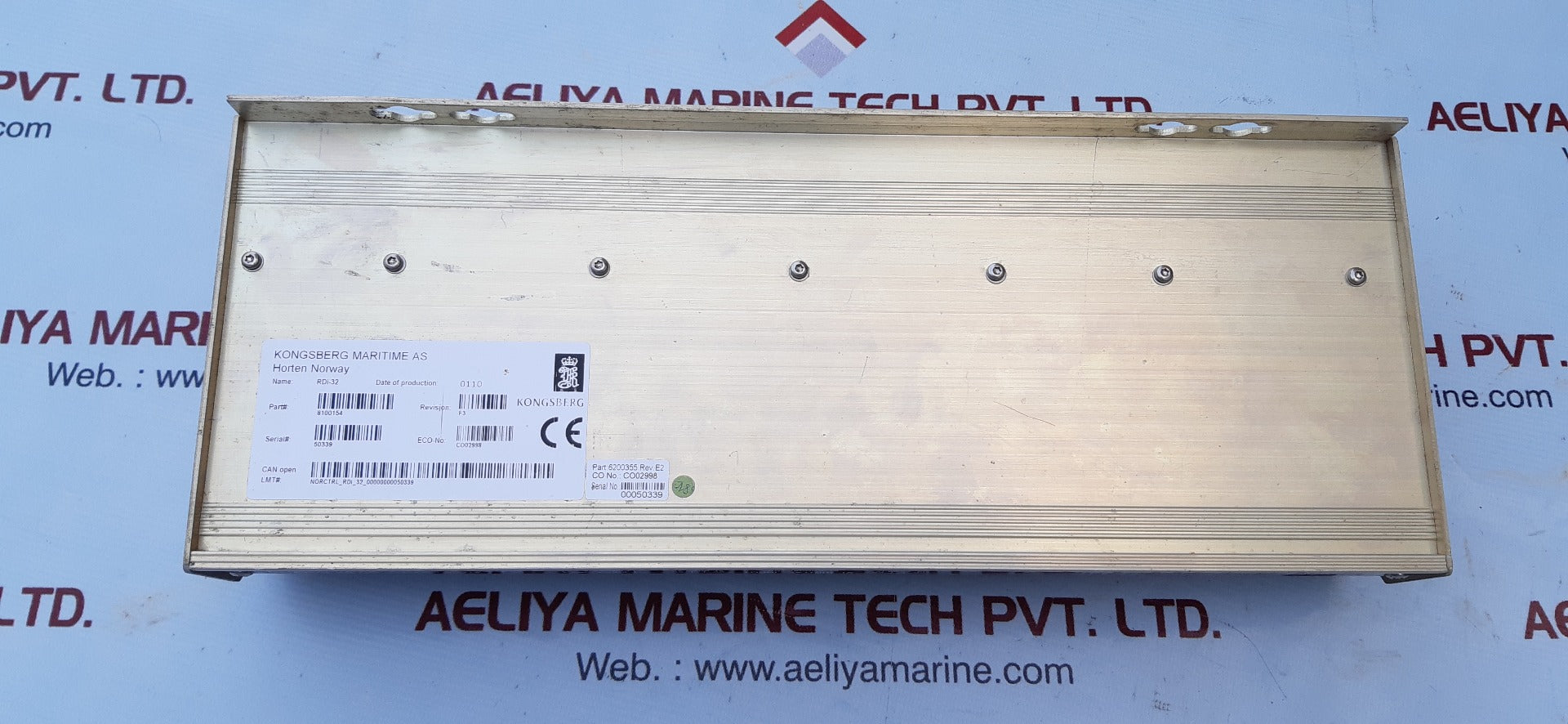 Kongsberg rdi-32 8100154 rev f3 6200355 rev e2