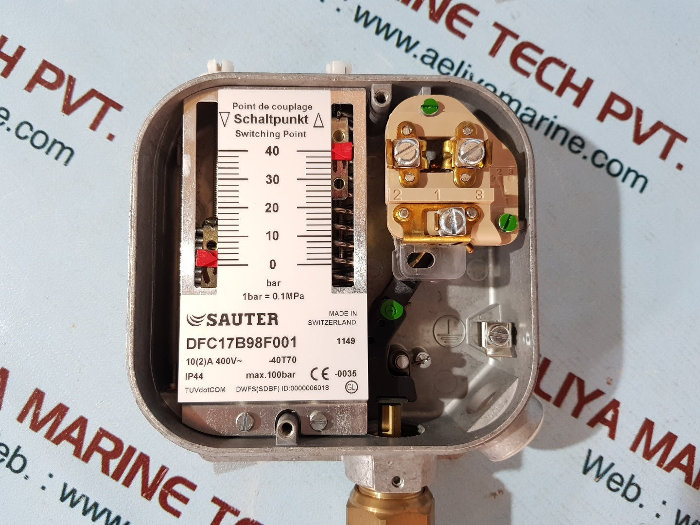 Sauter dfc17b98f001 pressure switch