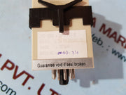 Selectron 55-u P11-2 Timer Relay 24 To 230Vac/Dc