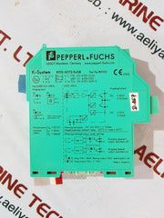 Pepperl fuchs kfd2-sot2-ex1.lb k-system 181002 switch amplifier