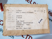 Tesch e160x01 230vac/24vuc 50/60hz relay