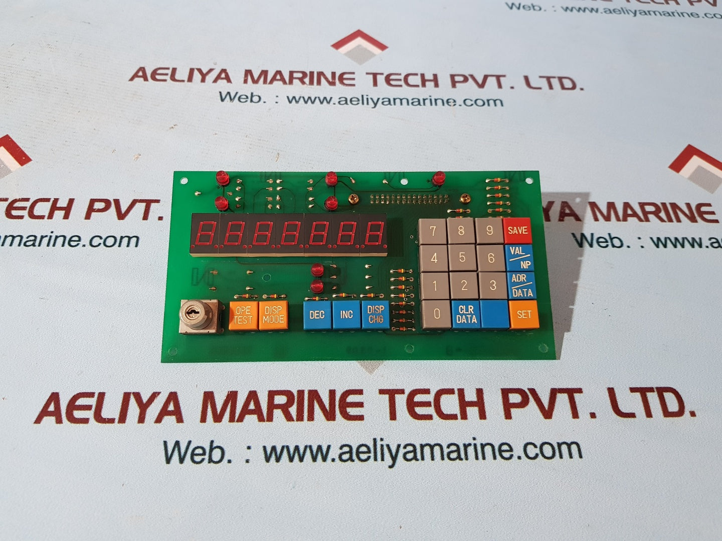 Mitsui pnl-2-b pcb display keyboard 1-0309