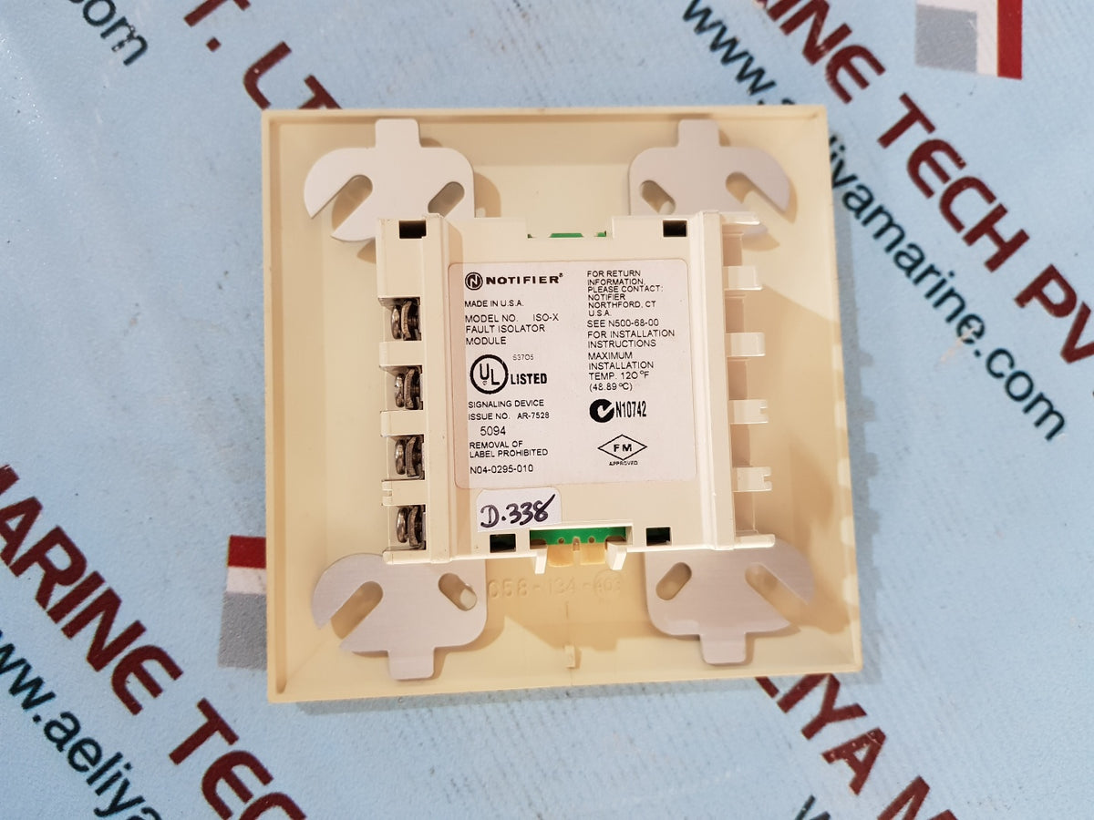 Notifier Class A Iso Module Notifier iso-x fault isolator module – Aeliya Marine