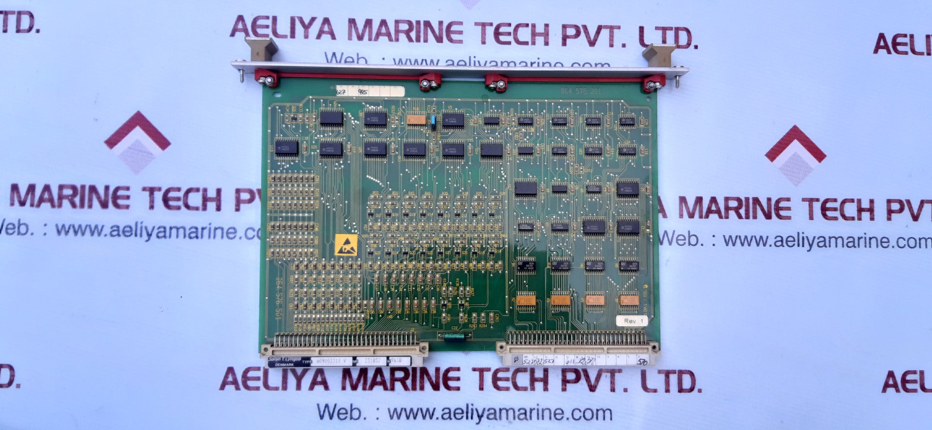 Soren T Lyngso 609003310 V Nr.231852 W.9618 Pcb Card Circuit Board