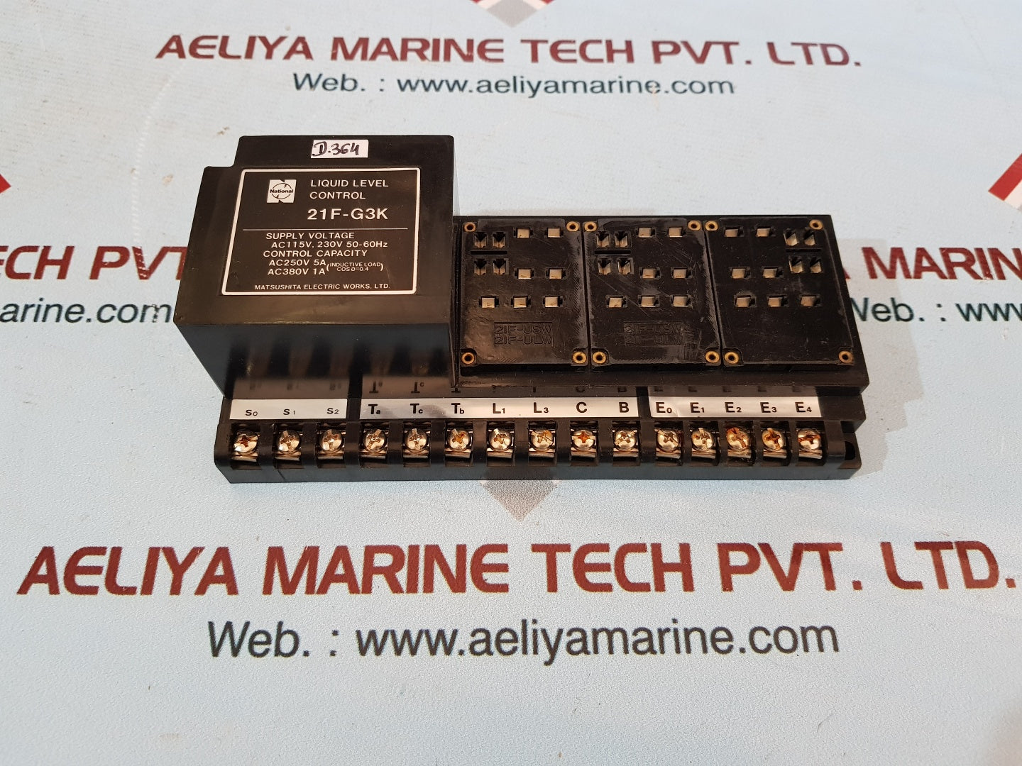 Matsushita 21F-g3K Liquid Level Control