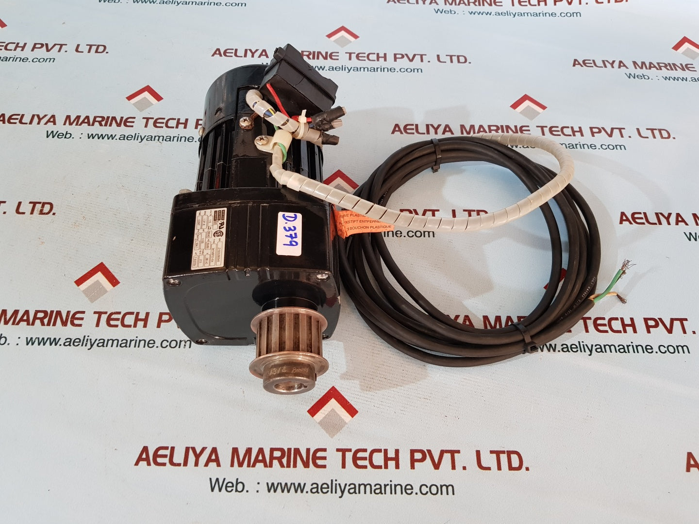 Bodine 34y4bfci-e4 gear motor ratio 504:1