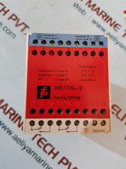 Pepperl+fuchs we77/ex-2 129198 switch isolator
