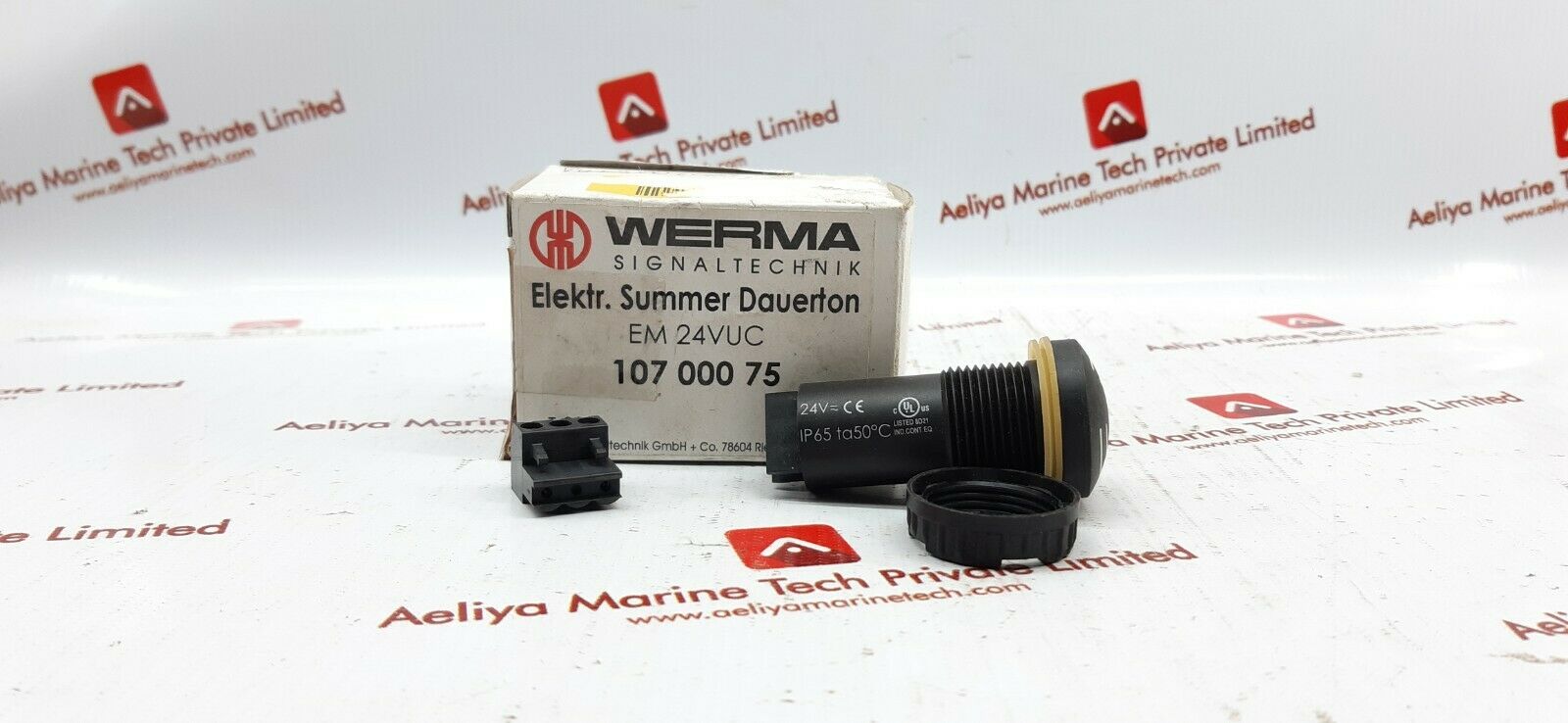 Werma 107 000 75 Multi Tone Electronic Buzzer Device 24 V