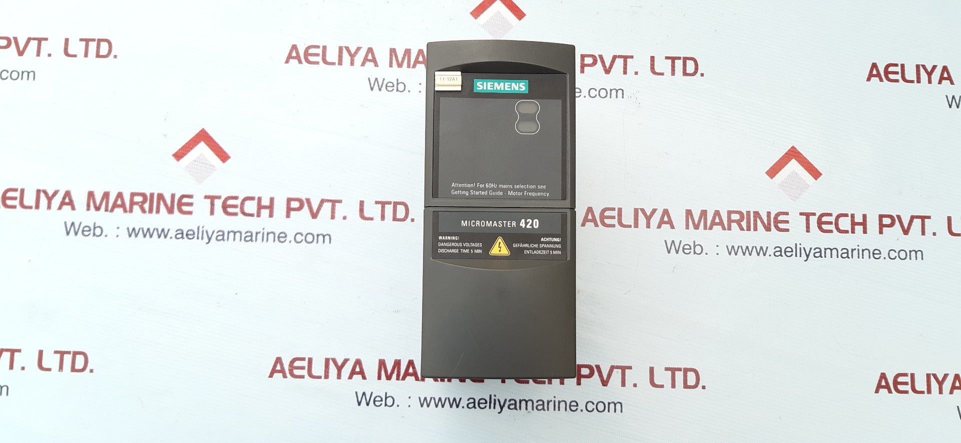 Siemens 6se6420-2uc15-5aa1 micromaster 420 0.55kw