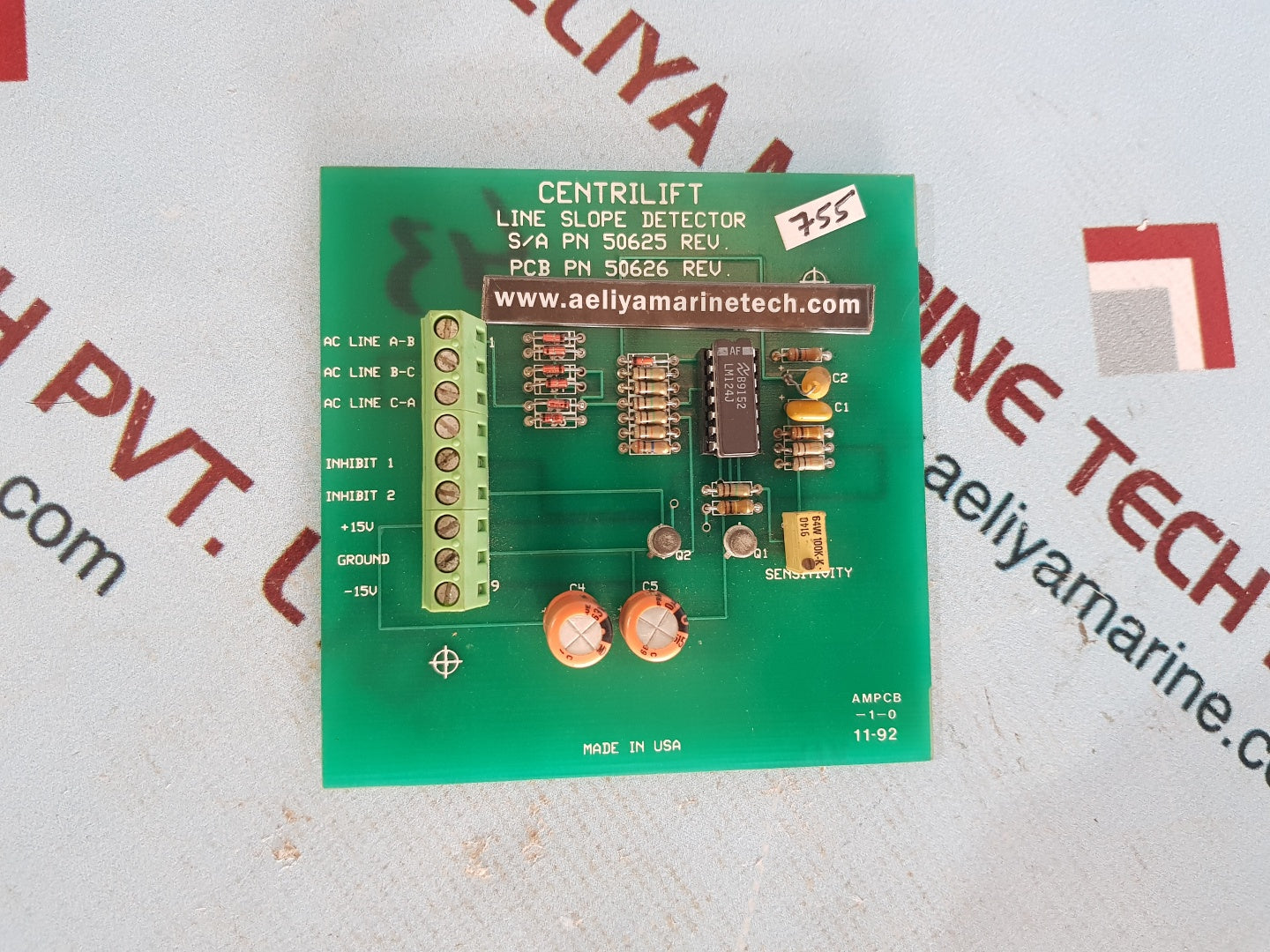 Centrilift 50626 Pcb Card