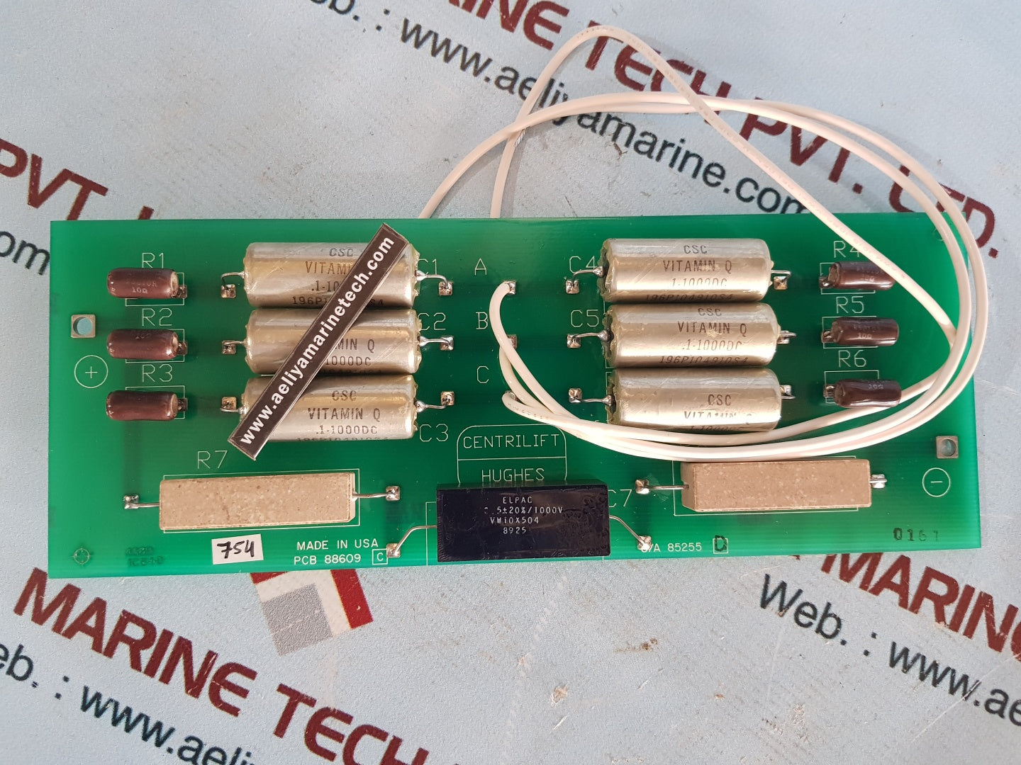 Centrilift Hughes 88609 C Pcb Card
