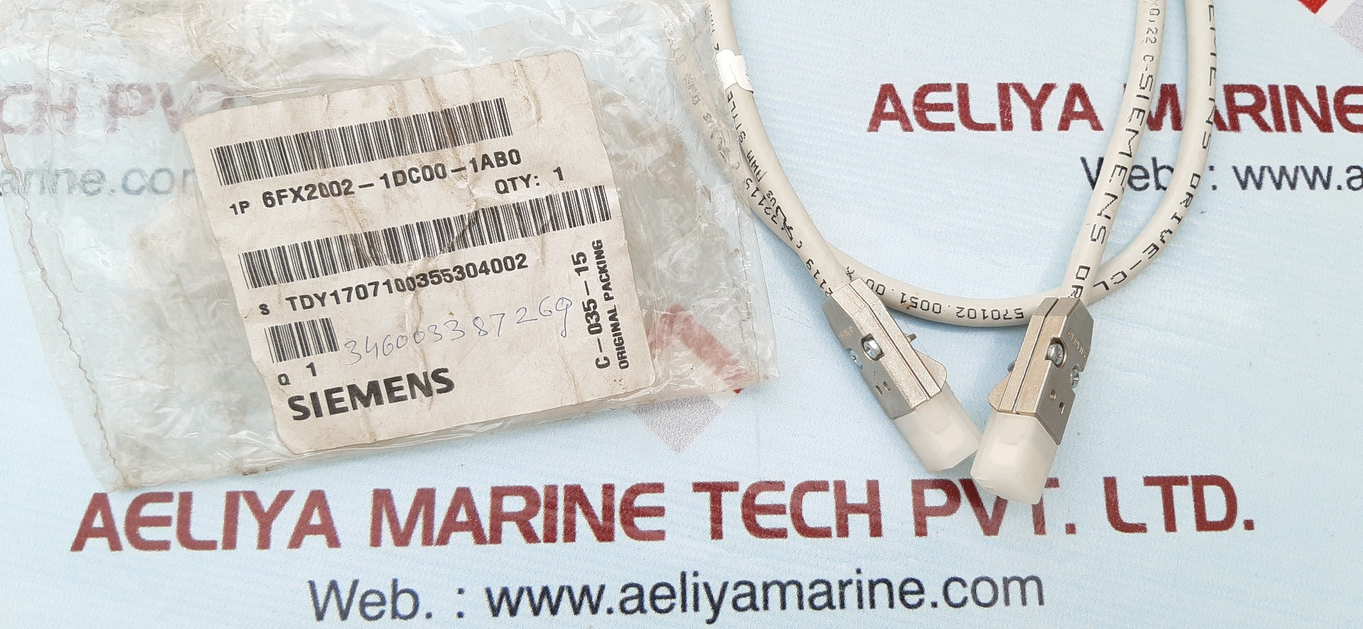 Siemens 6Fx2002-1Dc00-1Ab0 Signal Cable