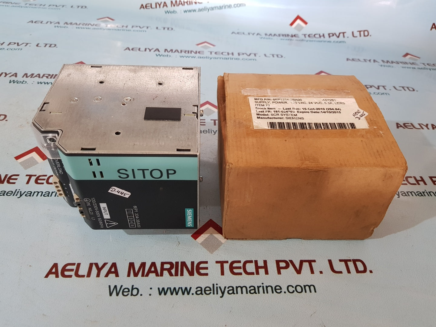 Siemens 6ep1334-3ba00 sitop modular 10a 1/2 ph power supply