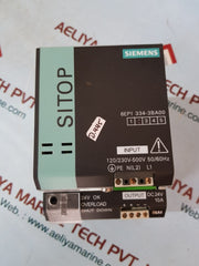 Siemens 6ep1334-3ba00 sitop modular 10a 1/2 ph power supply