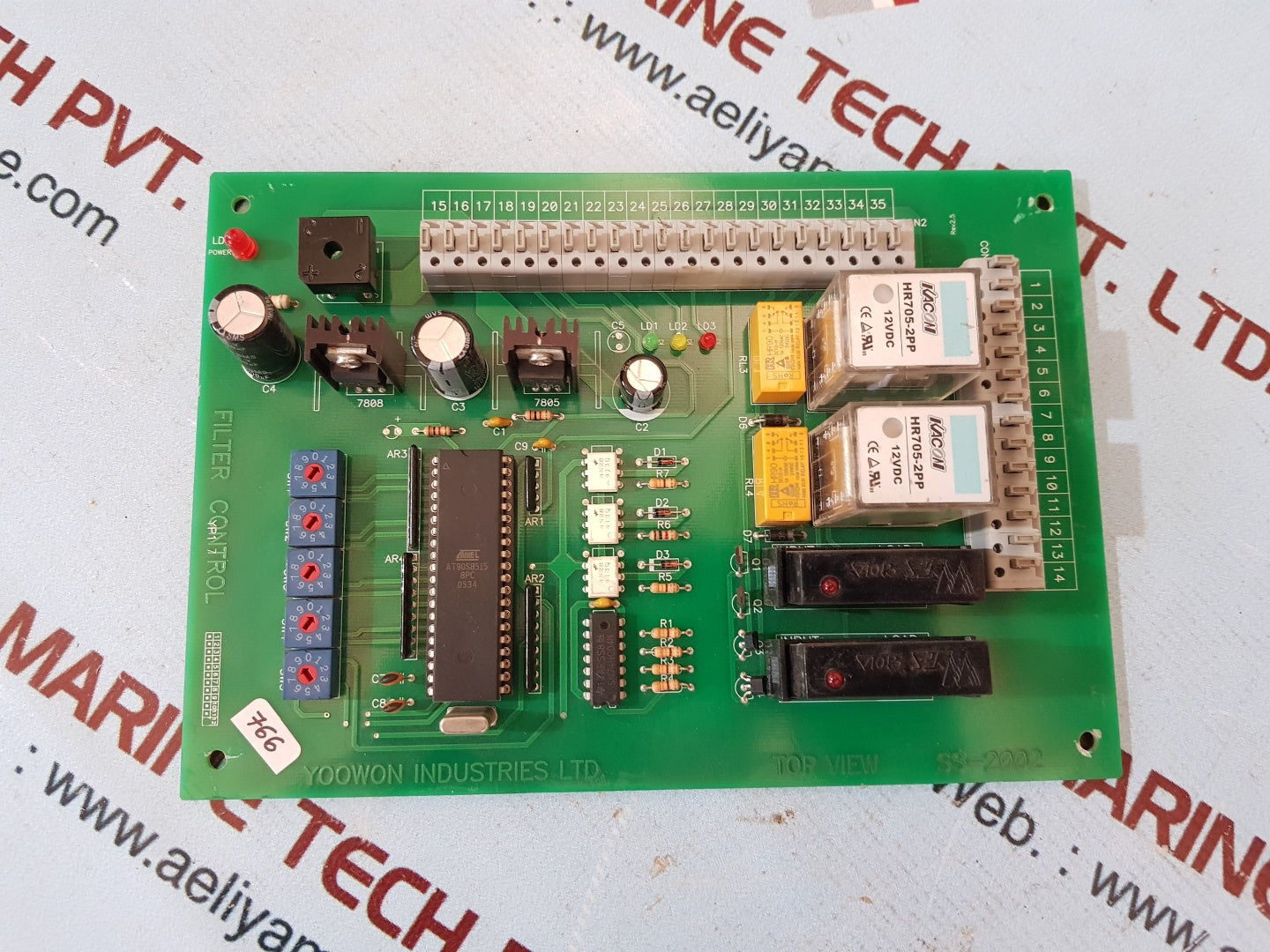 Yoowon ss-2002 filter control pcb card