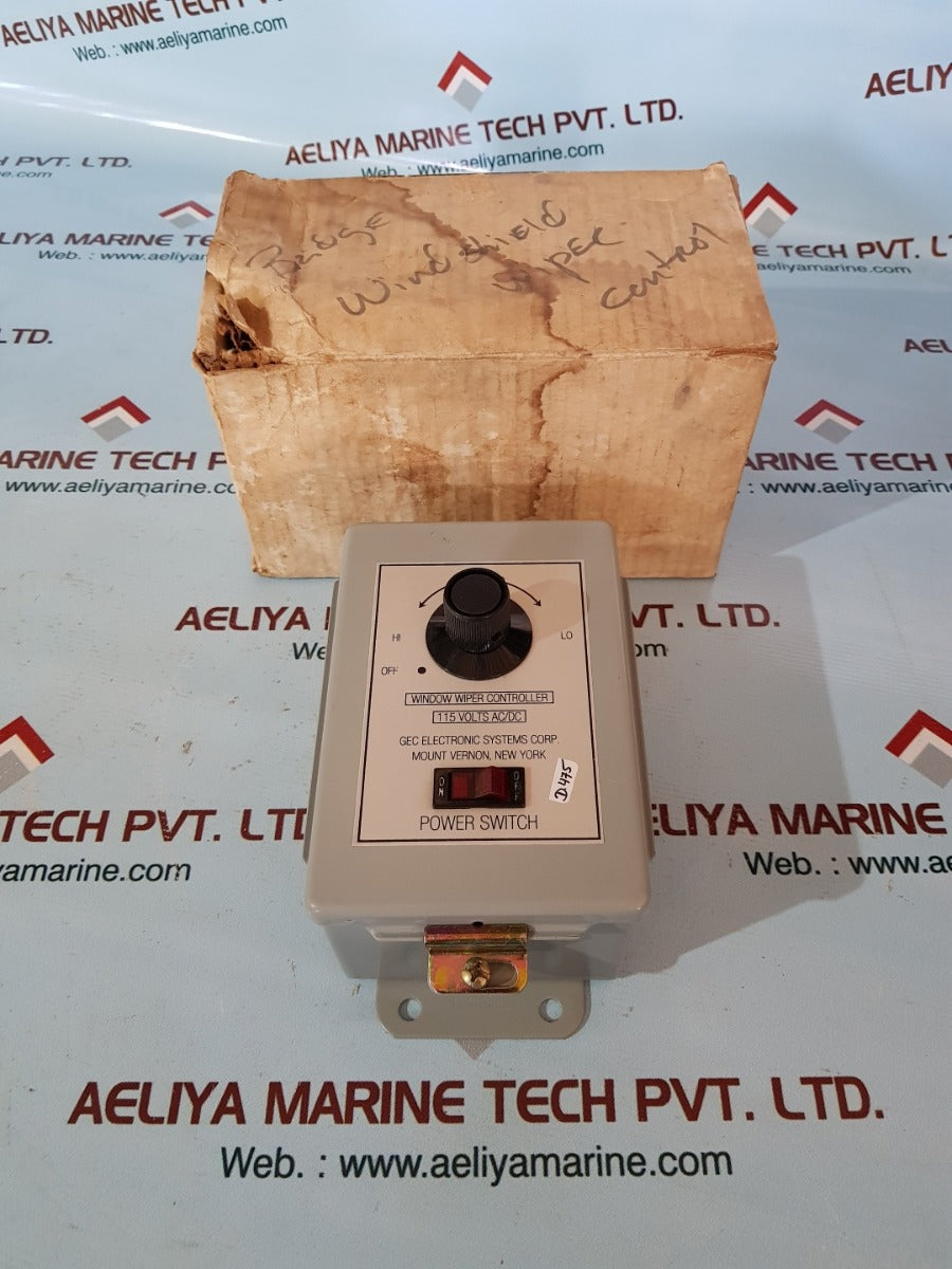 Gec electronic window wiper controller 115v ac/dc – Aeliya Marine
